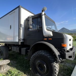 Occasion Mercedes Unimog voyage