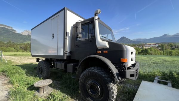 Occasion Mercedes Unimog voyage