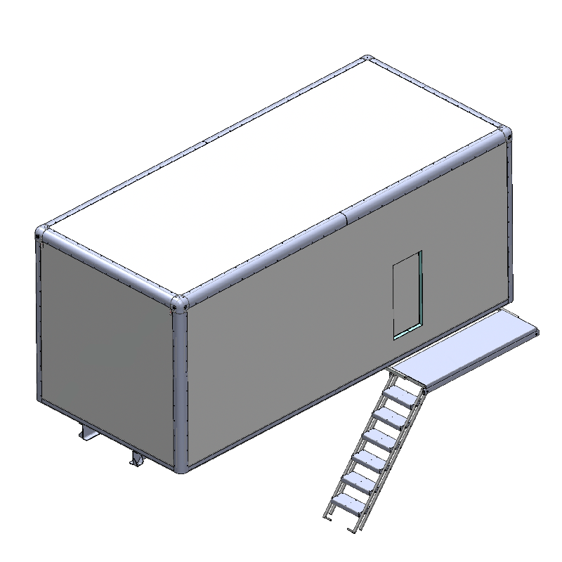 caisse frigo neuve pour camion aménagé 4x4 ou 6x6