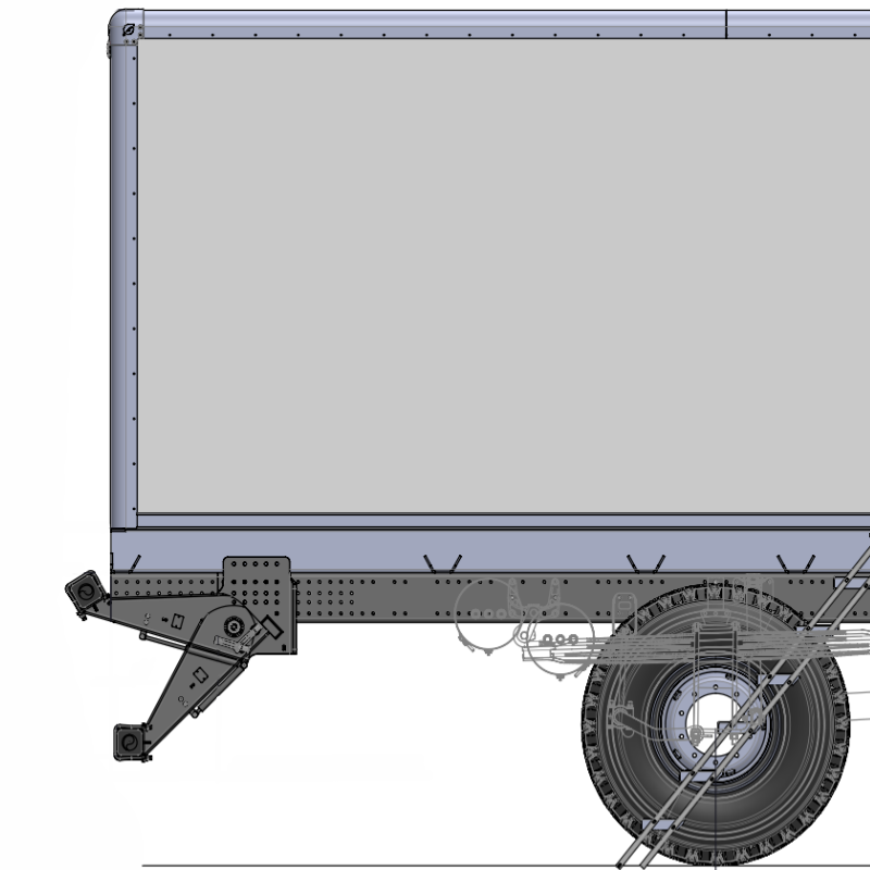 Cellule voyage longue pour camion 4x4