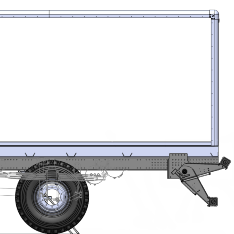 Cellule voyage pour man TGM 4x4 doka double cabine